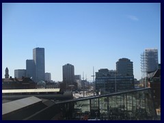 Malmö skyline from the Central station's garage 14